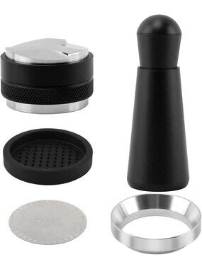 Espresso Accessories Kit - 51mm Coffee Tamper, Distributor & Dosing Funnel